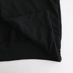 FCDPTD｜製品染＆ポリエステル裏毛 前開きパーカー #BLACK [GE_FR0304TD]