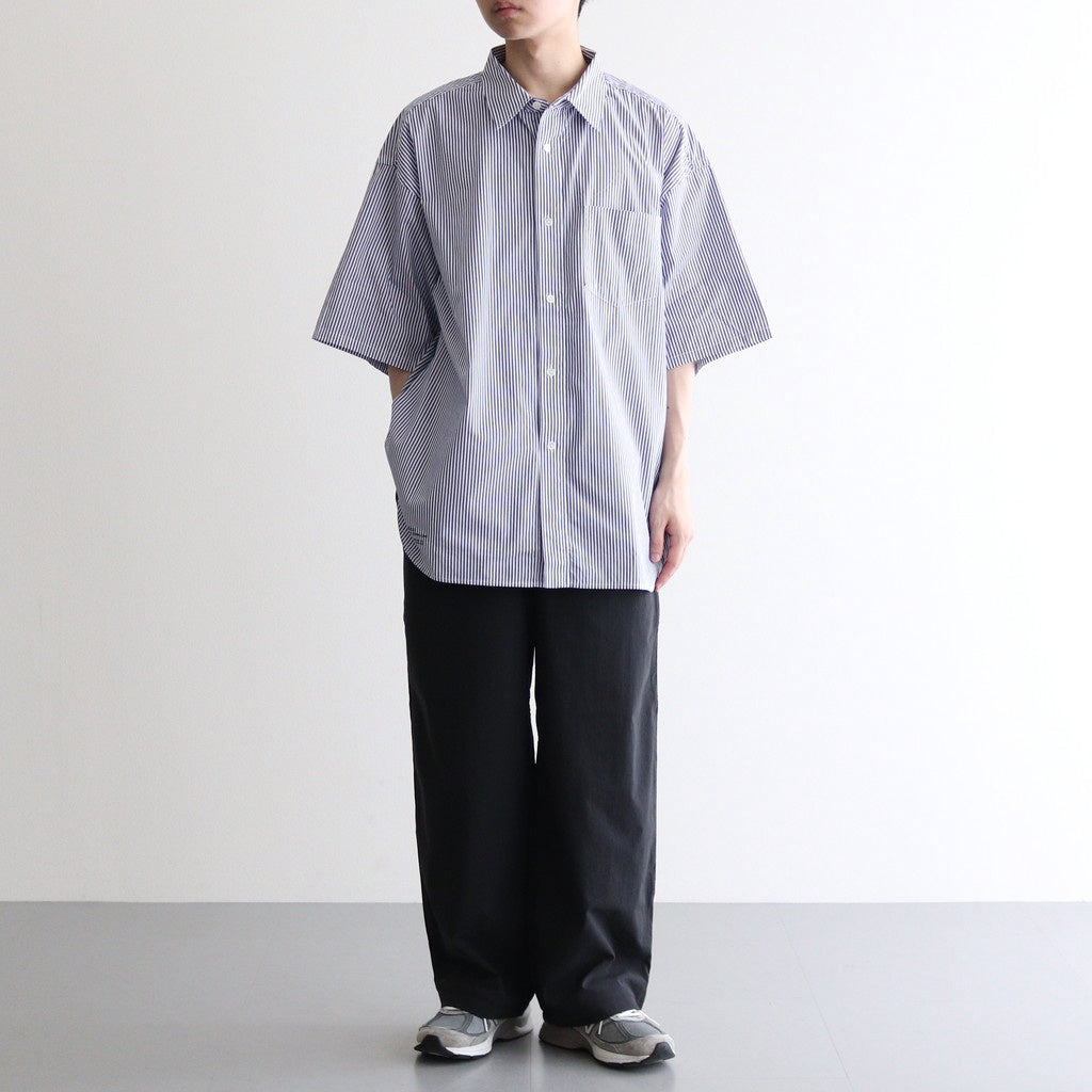 CORPORATE UNIFORM S/S SHIRT #BLUE STRIPE [FSC252-50009B]