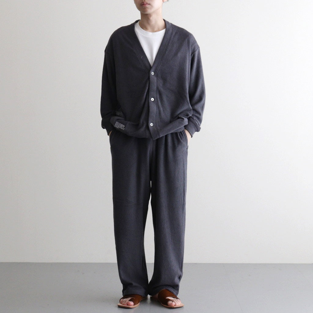 UTILITY PILE CARDIGAN SET-UP #GRAY [FSR253-60211]