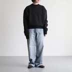 Cotton Brushed Sweat #BLK [12520621]