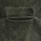 モヘアショートニットPO #DARK GREEN [D225-K951]