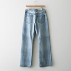 FADED SELVEDGE LIGHT DENIM PANTS #LIGHT INDIGO [A26SP05DE]