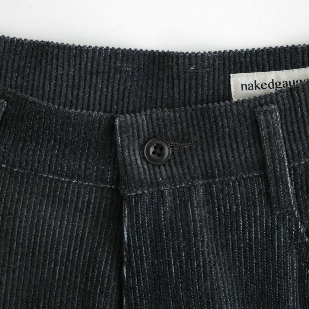 SUMI/INDIGO CORDUROY ASHLEY PANTS #BLACK [N0059]