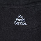 UTILITY PILE CARDIGAN SET-UP #BLACK [FSR253-60211]