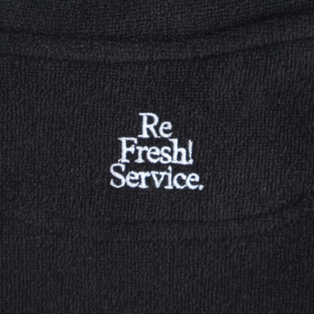 UTILITY PILE CARDIGAN SET-UP #BLACK [FSR253-60211]