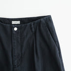 1pleated Wide Tapered Trousers #BLACK [YK26SS01181P]