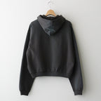 PRODUCT DYED PIMA LIGHT SWEAT ZIP PARKA #INK BLACK [A25AP01MS]