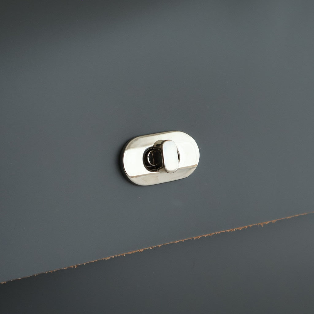 assemble hand bag flap M #steel gray [li-rb-afm]