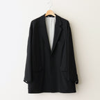 Boiled Wool Oversized Jacket #BLACK [GM251-20266]