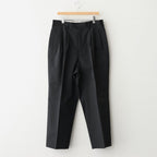 ウールエステルヘリンボーントラウザーズ #BLACK [HP-P001-051]