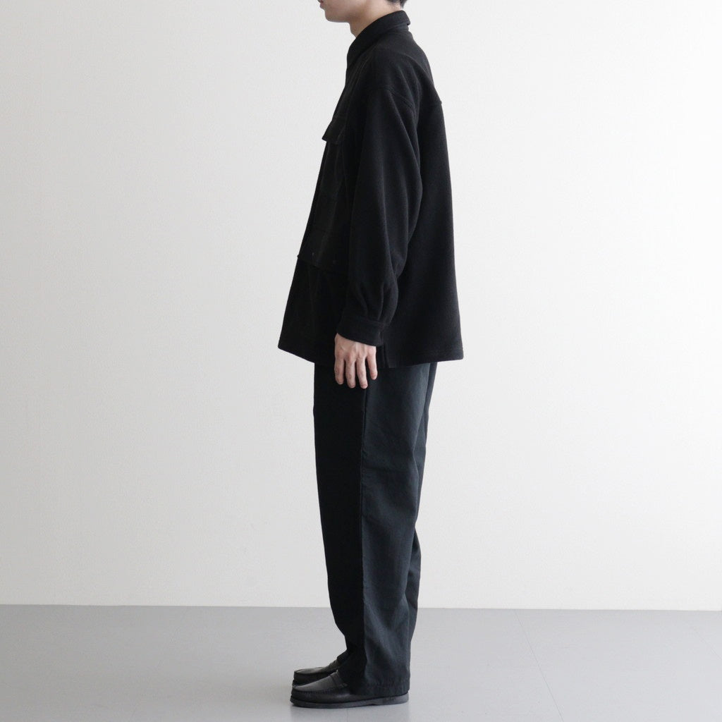 MICRO FLEECE COVERALL #BLACK [FSC253-50203]