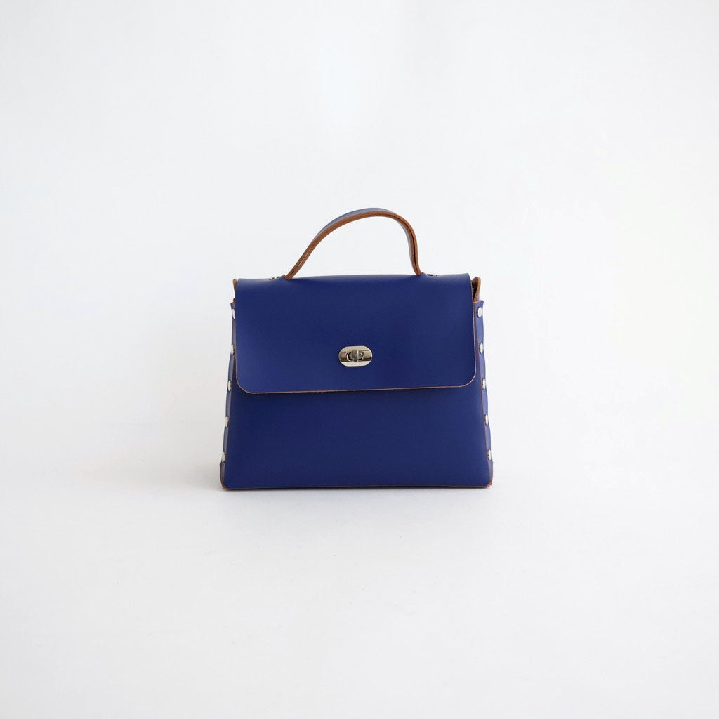 assemble hand bag flap M #blue [li-rb-afm]