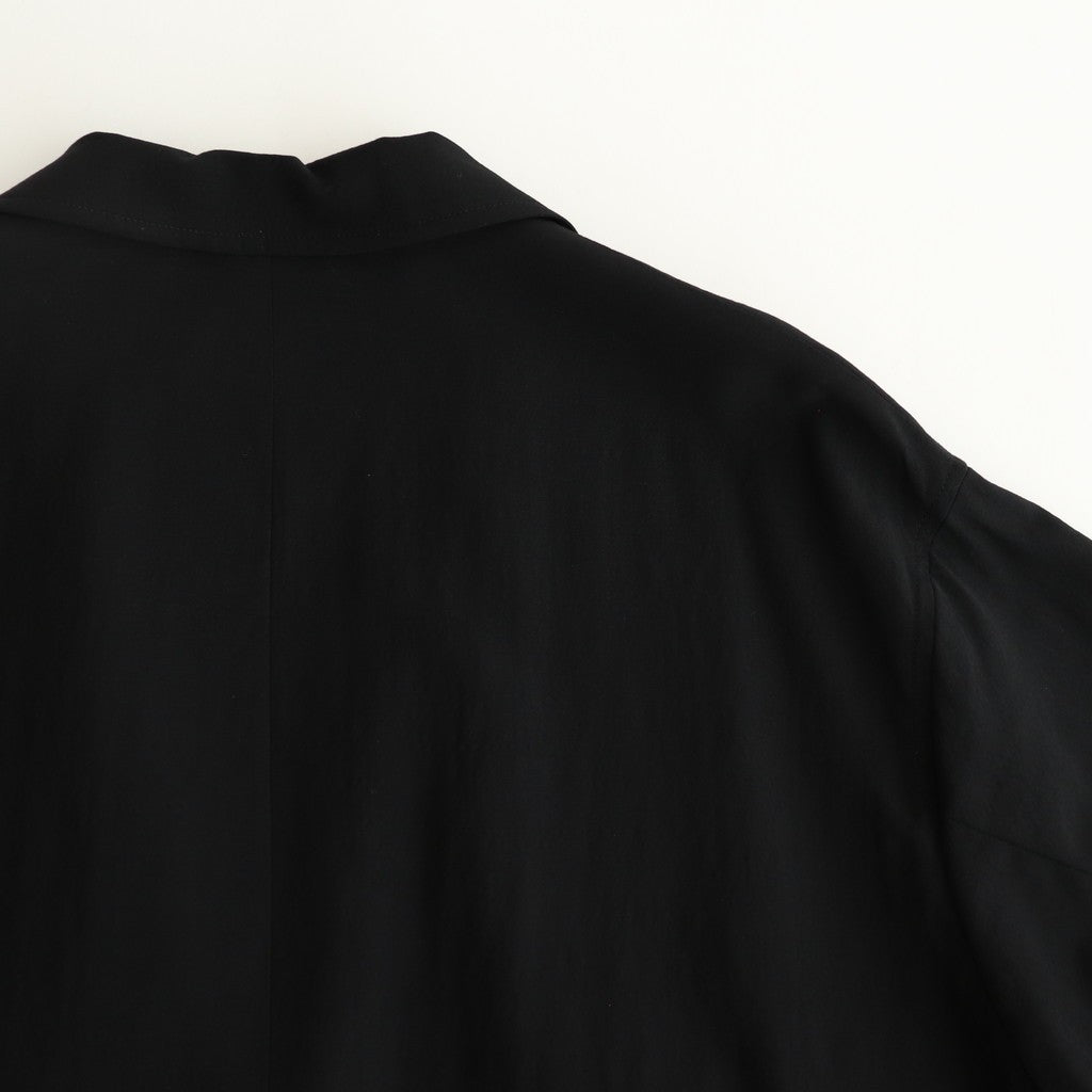 Boiled Wool Oversized Jacket #BLACK [GM251-20266]