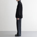 Wool Boa Zip-Up Blouson #BLACK [GU253-30474]