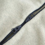 Fleece Loose Fit Track Jacket #OATMEAL [I25AW-BC120]