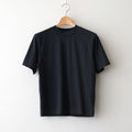 FRESCA NUBUCK MOCK NECK T SHIRTS #CHARCOAL GRAY [KKAGLM0605]