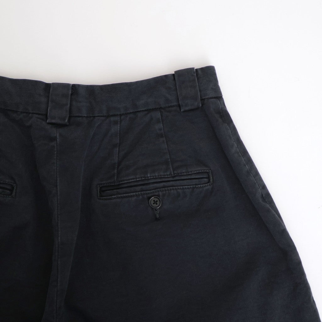 Chino High Waist Pants #BLACK USED [I25AW-PT173B]