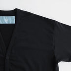 ワイドSWカーディガン #BLACK [D126-J836]