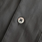 Solotex Twill S/S Oversized Box Shirt #GRAY [GM252-50001B]