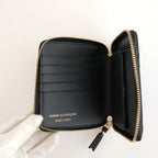 二つ折りZIP財布 - BIG BOW #Black [8Z-O210-051]