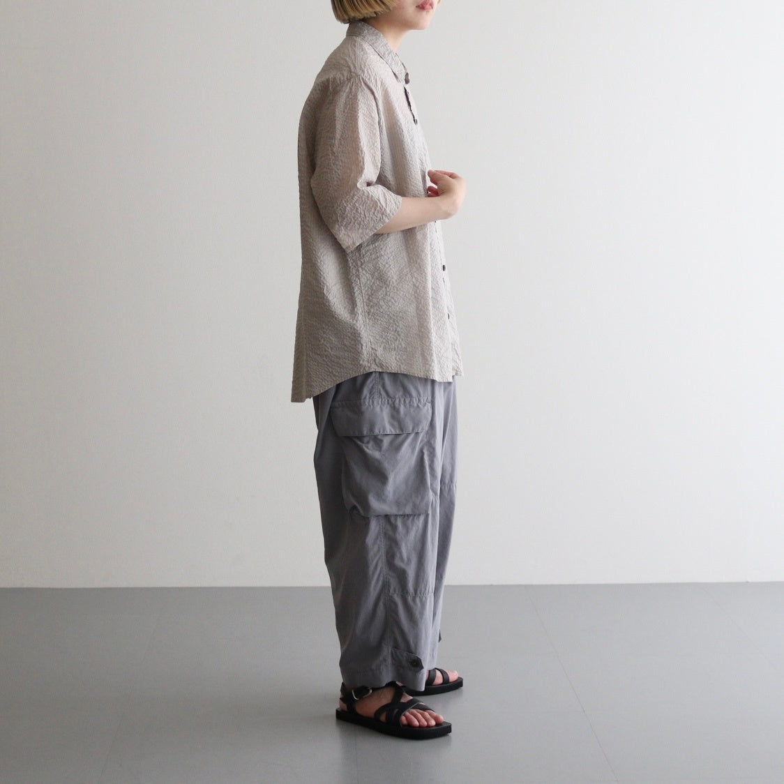 女性モデル(マツオ):156cm　着用サイズ：XS