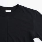 Cotton Cashmere Dress #BLACK [I25AW-CUT5]