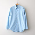Cotton Poplin Striped Classic Shirt #Blue [OFH010SH12]