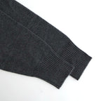 Cashmere V Neck #CHARCOAL [I25AW-IBC63]