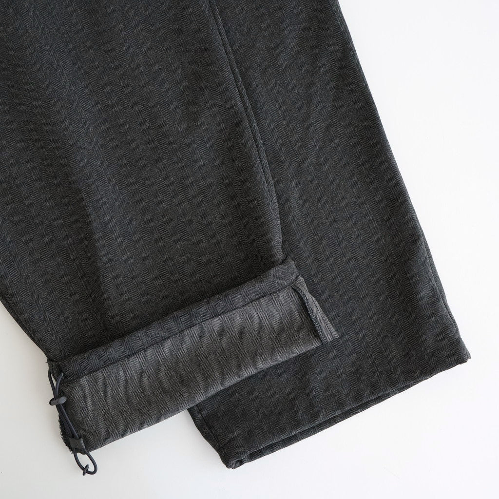 Melange Herringbone Stripe Chef Track Pants #GRAY [GM253-40335]