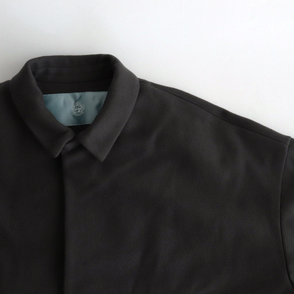 メルトンBigコート #GRAY [D224-C507]