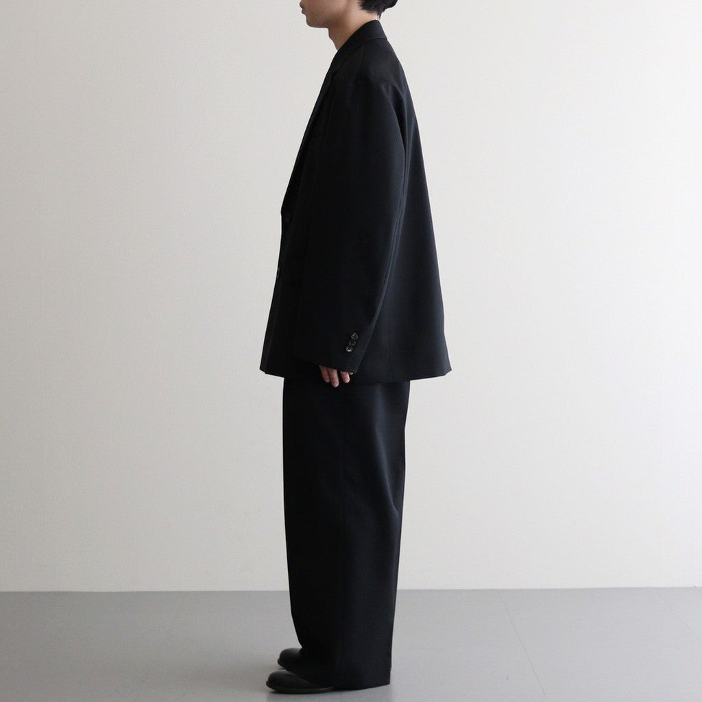 OVERSIZED SINGLE BREASTED JACKET #BLACK [ST.1088]
