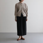 Women's Cable C/N Cardigan #BEIGE [2503-021]