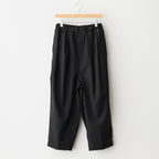 よそいきタックワイドPT #BLACK [D125-P103]