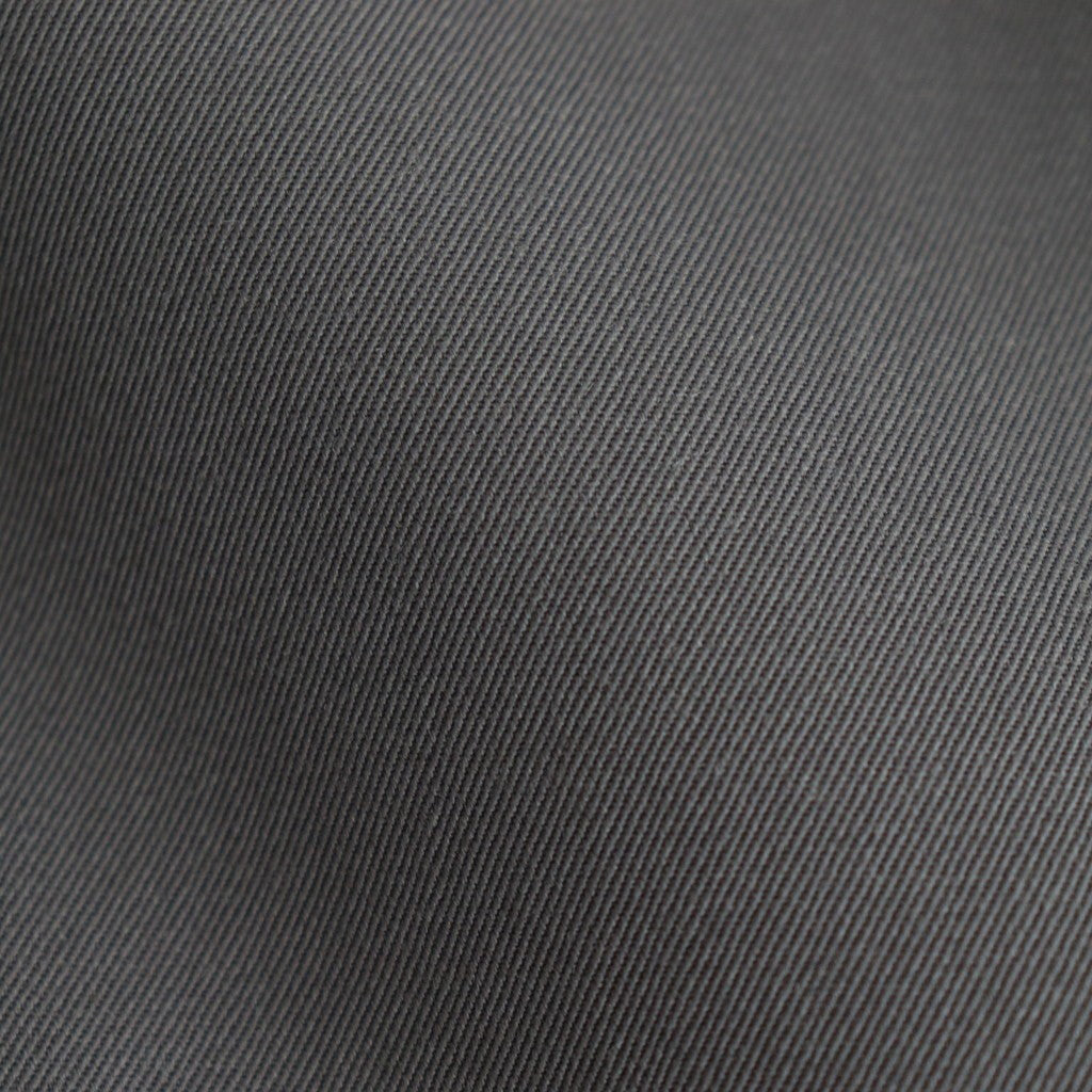 LIGHT WOOL MAX GABARDINE SLACKS #DARK GRAY [A25AP02MG]