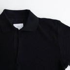 SHEER LIGHT KNIT SKIPPER LS #BLACK [ST.1150]