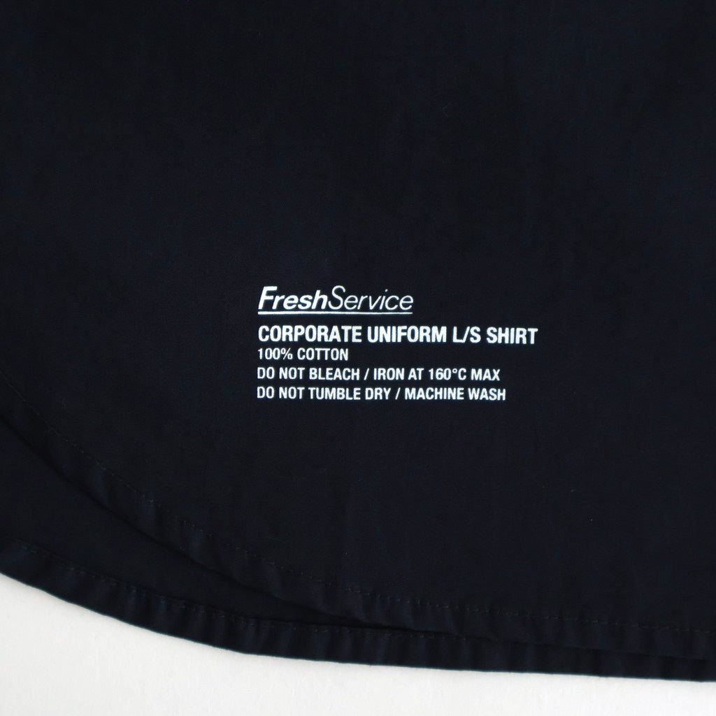 CORPORATE UNIFORM L/S SHIRT #NAVY [FSC254-50021B]