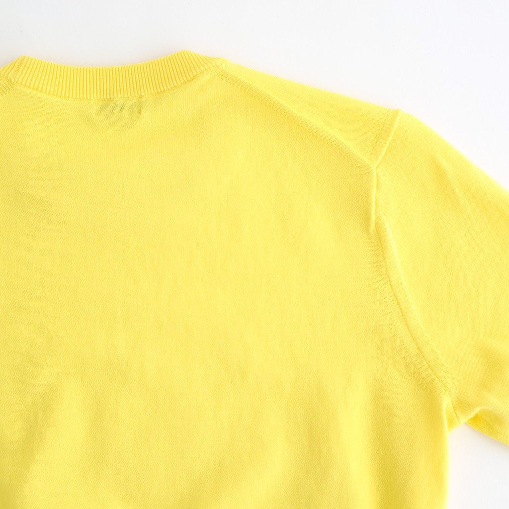 Cotton 14G Short Sleeve #YELLOW [I26SS-K5]