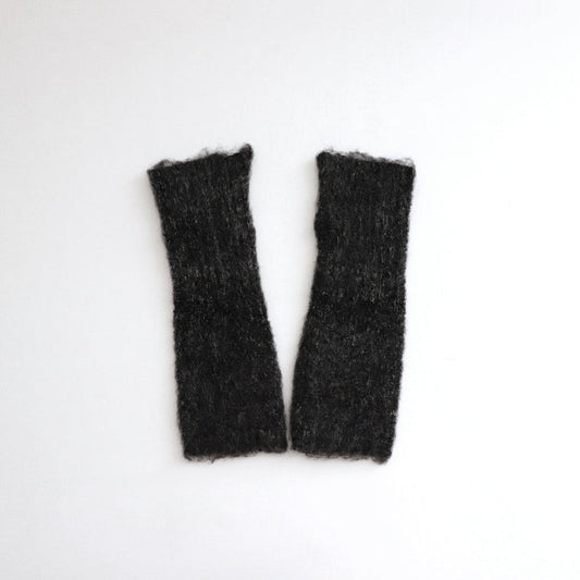 Marsh Arm warmer #Heather Black [N-1347]