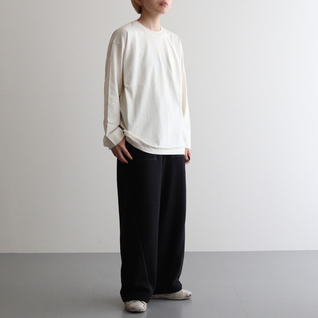 Balloon long sleeve T-shirt #IVORY [D224-T1117]