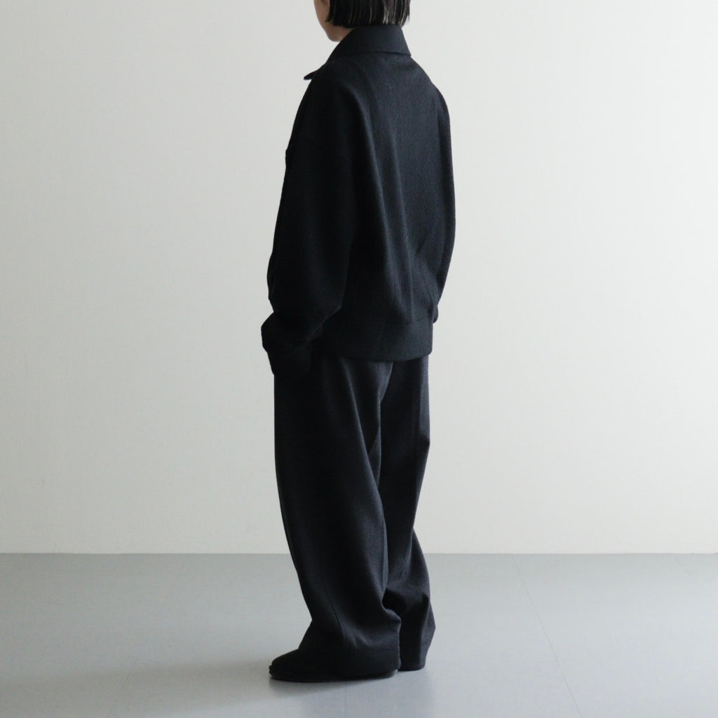 Wool Jersey Pullover #BLK [12520619]