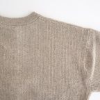 Women's Cable C/N Cardigan #BEIGE [2503-021]