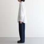 Banshu-ori Classic Shirt - Vintage Fabric #Black Blue Plaid [OFH011SH13]