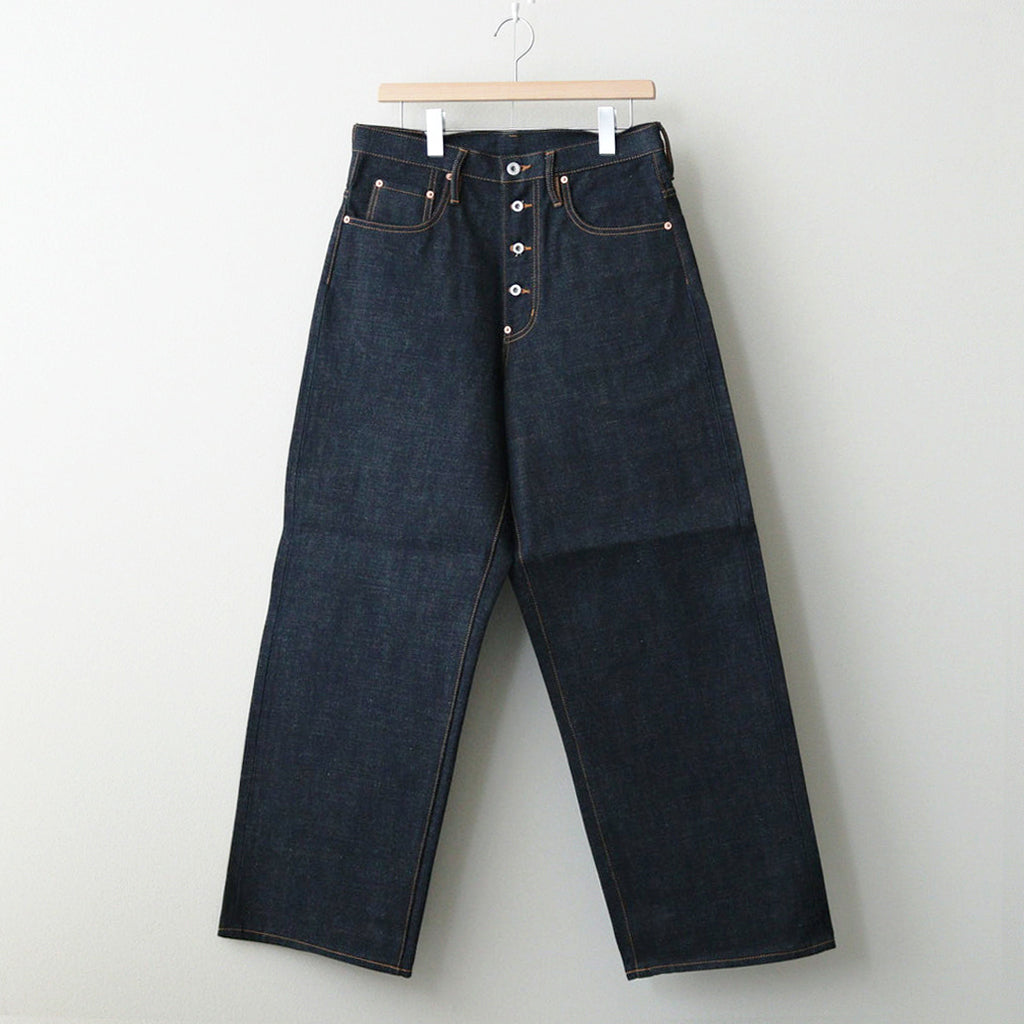 CLASSIC DENIM PANTS #RIGID INDIGO [CLASS002]