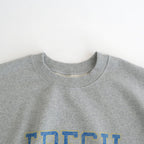 LIGHT OZ CREW NECK SWEAT - COLLEGE #H.GRAY [FSC253-70017]