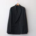 OVERSIZED DOUBLE BREASTED JACKET #CHARCOAL [ST.642]