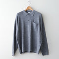 Crepe Knit Shirt #GRAY [2601-006]
