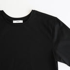 SUVIN 60/2 PERFECT SHORT-SLEEVE #BLACK [KKAGGM0013]