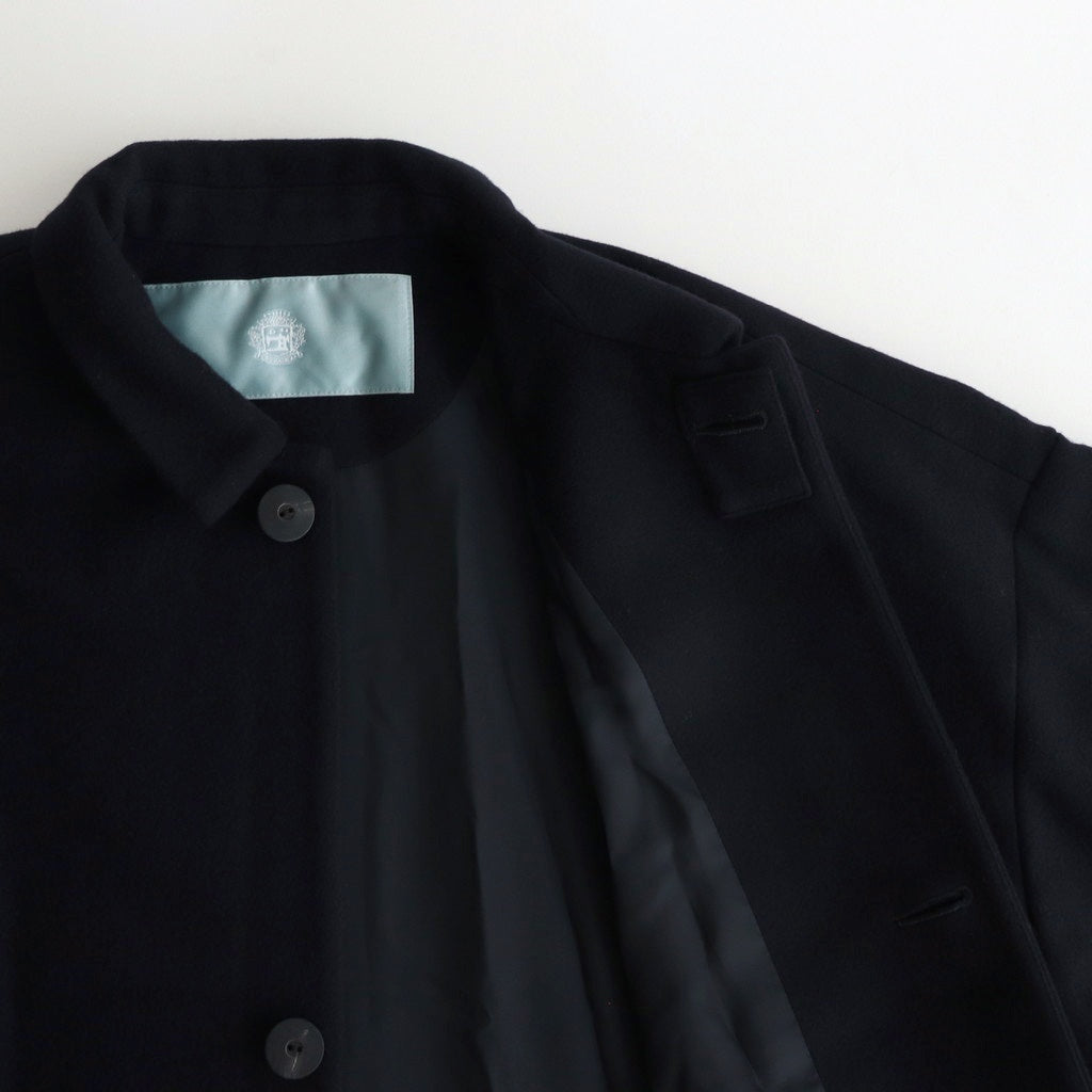 メルトンBigコート #NAVY [D224-C507]
