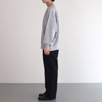 LIGHT OZ CREW NECK SWEAT #H.GRAY [FSC251-70160B]