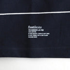 PIN BORDER L/S TEE #NAVY×WHITE [FSC263-70089]